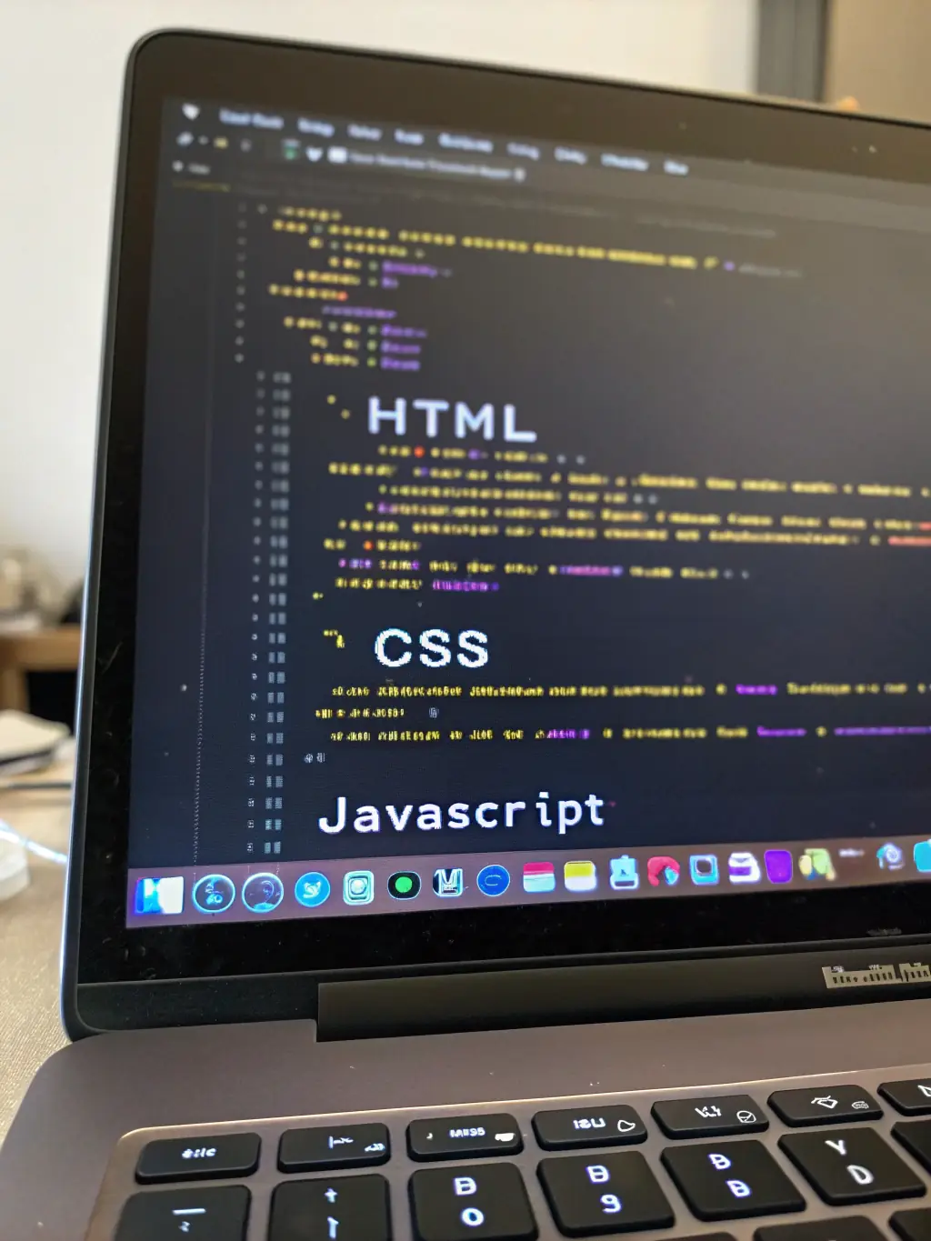 A focused shot of a computer screen displaying TypeScript code, highlighting the syntax and structure of the language.